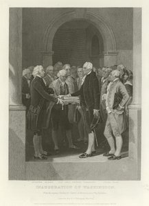 De inauguratie van Washington