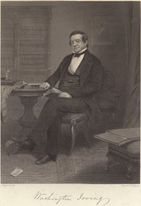 Washington Irving door Alonzo Chappel