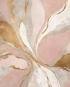 Goudkleurige Blush Flow door Alpenglow Workshop