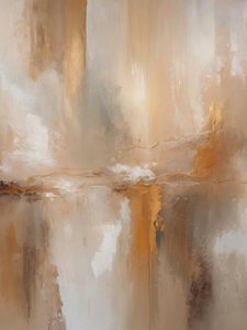 Gouden abstracte stroming