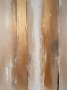 Goudkleurig verticaal abstract