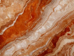 Lagen van oranje onyx