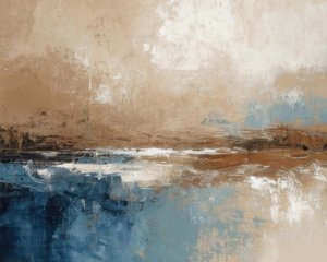Rustig abstract landschap