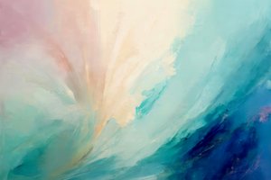 Rustig, vloeiend en abstract