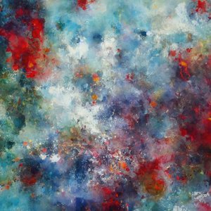 Levendige abstracte uitbarsting