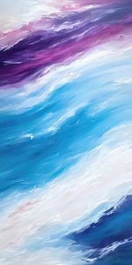 Levendige abstracte stroming