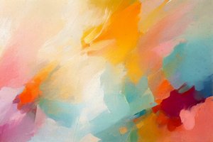 Levendige abstracte stroming