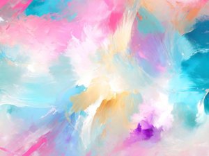 Levendige abstracte stroming