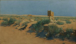 Het woestijnkasteel Qusair 