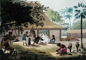 Huishoudelijke Activiteiten, Coupang, Timor, uit 