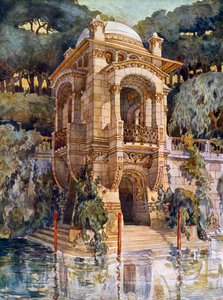 Fancy Garden (kleurenlitho)