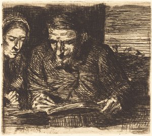 Rekeningboek door Alphonse Legros