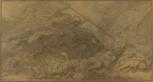 Na de Slag door Alphonse Legros