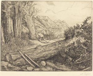 Bij de houthakkers door Alphonse Legros