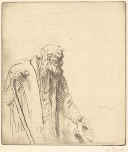 Bedelaar door Alphonse Legros
