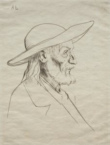 Bretonse boer door Alphonse Legros