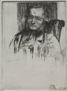 Edwin Edwards door Alphonse Legros
