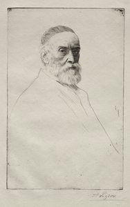 G. F. Watts door Alphonse Legros
