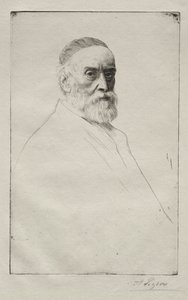 George Frederic Watts door Alphonse Legros