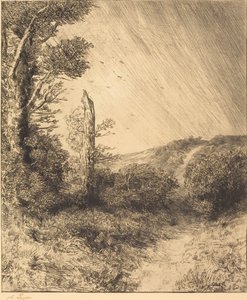 Windvlaag door Alphonse Legros