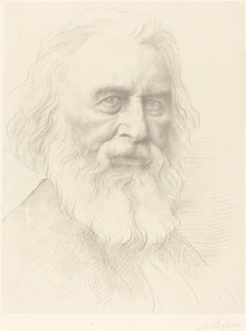 H.W. Longfellow, 2e plaat door Alphonse Legros