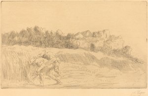 De Oogsters door Alphonse Legros