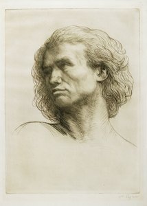 Hoofd van een Model, 1877