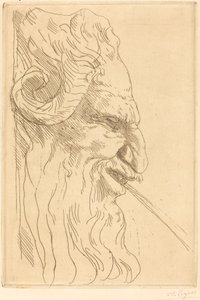 Hoofd van een sater (Tête de satyre)
