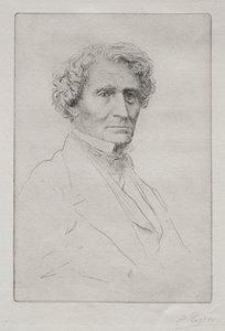 Hector Berlioz door Alphonse Legros