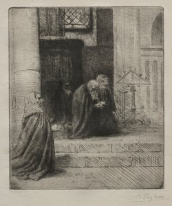 Interieur van een kerk