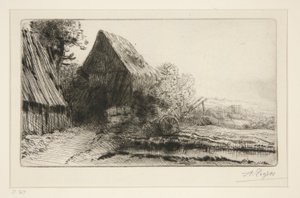Het huis van de wagenmaker door Alphonse Legros