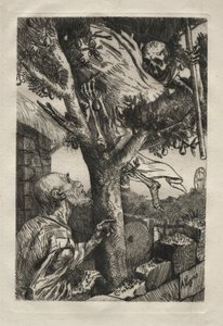 De dood in de perenboom door Alphonse Legros