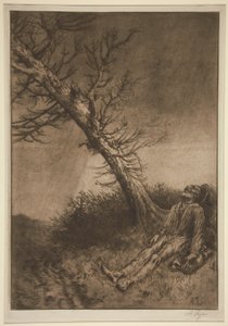 La mort du vagabond (De dood van de zwerver)