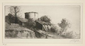 De Duiventoren door Alphonse Legros