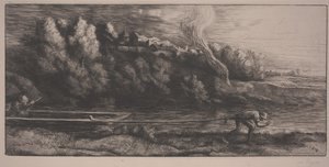 Landschap met Boot