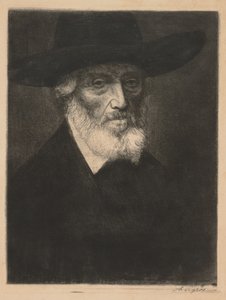 Groot portret van Thomas Carlyle