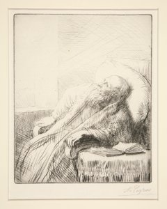 De Herstellende door Alphonse Legros