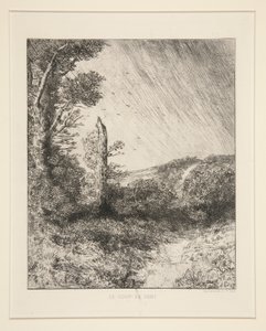 De Windvlaag door Alphonse Legros