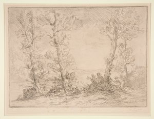 Le Pecheur de Saumon (De zalmvisser) door Alphonse Legros