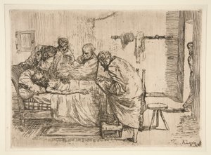 De feiten in het geval van M. Valdemar door Alphonse Legros