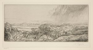 De Paddenstoelenplukkers door Alphonse Legros