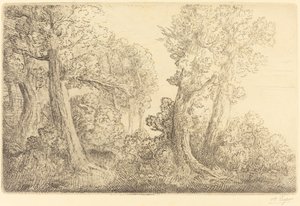 Bij het bos, Veronne door Alphonse Legros