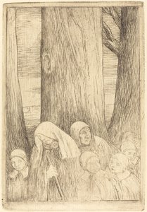 Wezen Les orphelins door Alphonse Legros