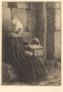 Boerin van Boulogne door Alphonse Legros