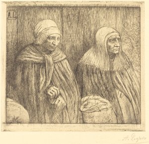 Boeren door Alphonse Legros