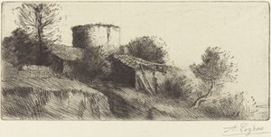 Duiventoren door Alphonse Legros