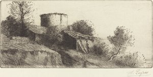 Duiventoren door Alphonse Legros
