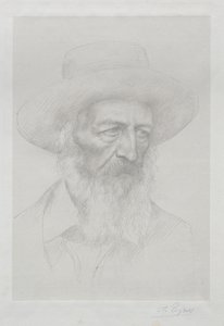 Portret van Alfred Lord Tennyson