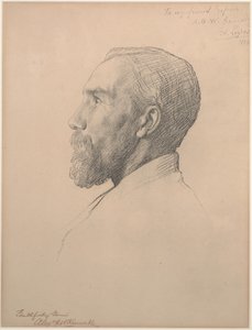 Portret van Professor Alexander Kennedy door Alphonse Legros