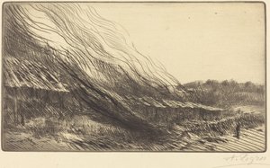 Touwslagerijen (Les corderies) door Alphonse Legros